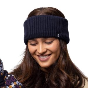 Heat Holders® - Ladies PADOVA Ribbed Headband - One Size - NAVY