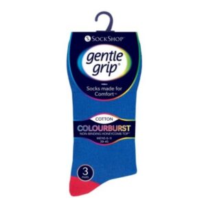 Gentle Grip - COLOUR HYBRID Socks 39-45