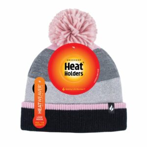 Heat Holders® - Ladies ALPS Sports Hat - Grey/Pink