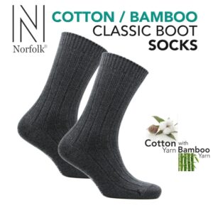 Norfolk® - Bamboo Socks BLACK