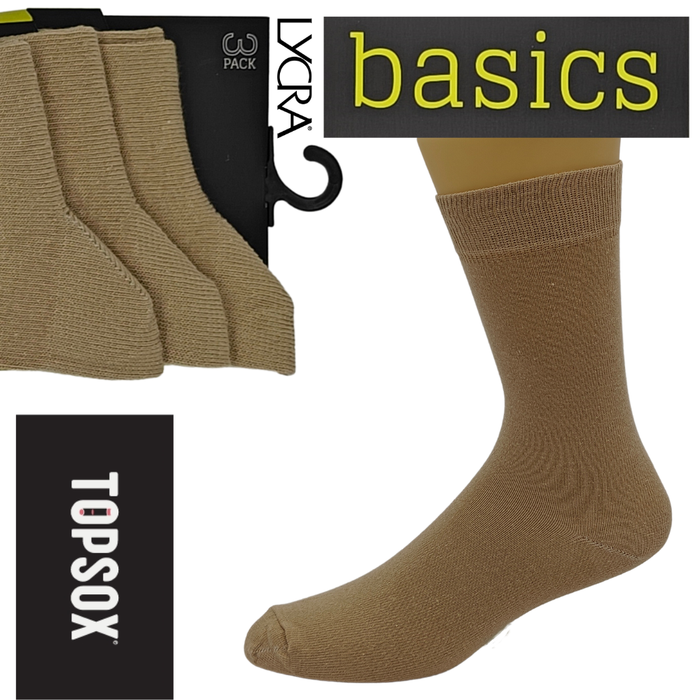 TOPSOX Basics Socks BEIGE - Image 2