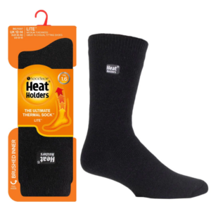 Heat Holders® - Men Lite 1.6Tog BIG FOOT - Black